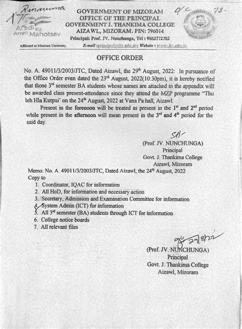 Office Order 2022 .